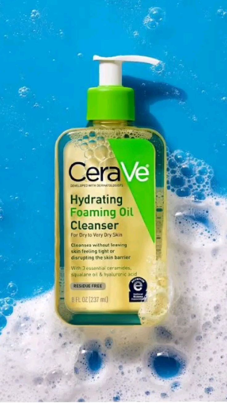 CeraVe Hydrating Foaming Oil Cleanser